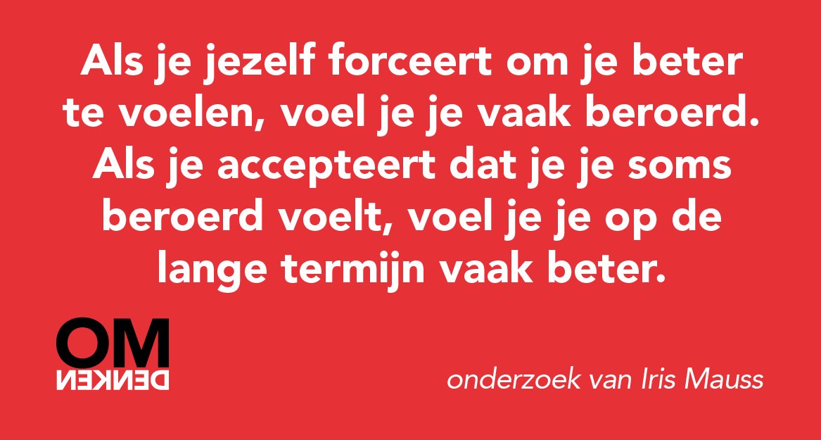 Dit kwam uit een onderzoek van Iris Mauss, psycholoog en professor aan de Universiteit van Berkeley: ncbi.nlm.nih.gov/pubmed/28703602