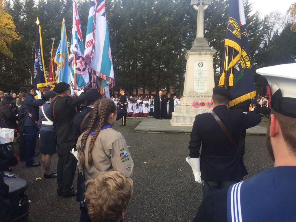 Today we’re remembering those who  lost their lives and honouring their sacrifices #RemembranceSunday