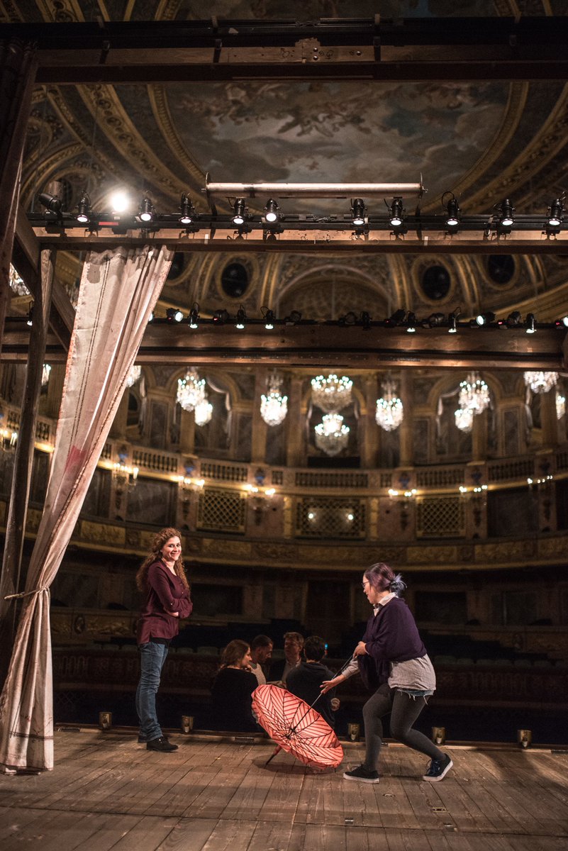 TODAY last performance of "Cosi fan tutte" with <a href="/mdlgrenoble/">Les Musiciens du Louvre - Marc Minkowski</a> in <a href="/OperaRoyal/">Opéra Royal du Château de Versailles</a>  THANK YOU VERY MUCH!!! I'm so happy to be here!!! ^_^ Grand merci!!! et peut-être a bientôt!!! ;-) 
Photos: Elias Gammelgard