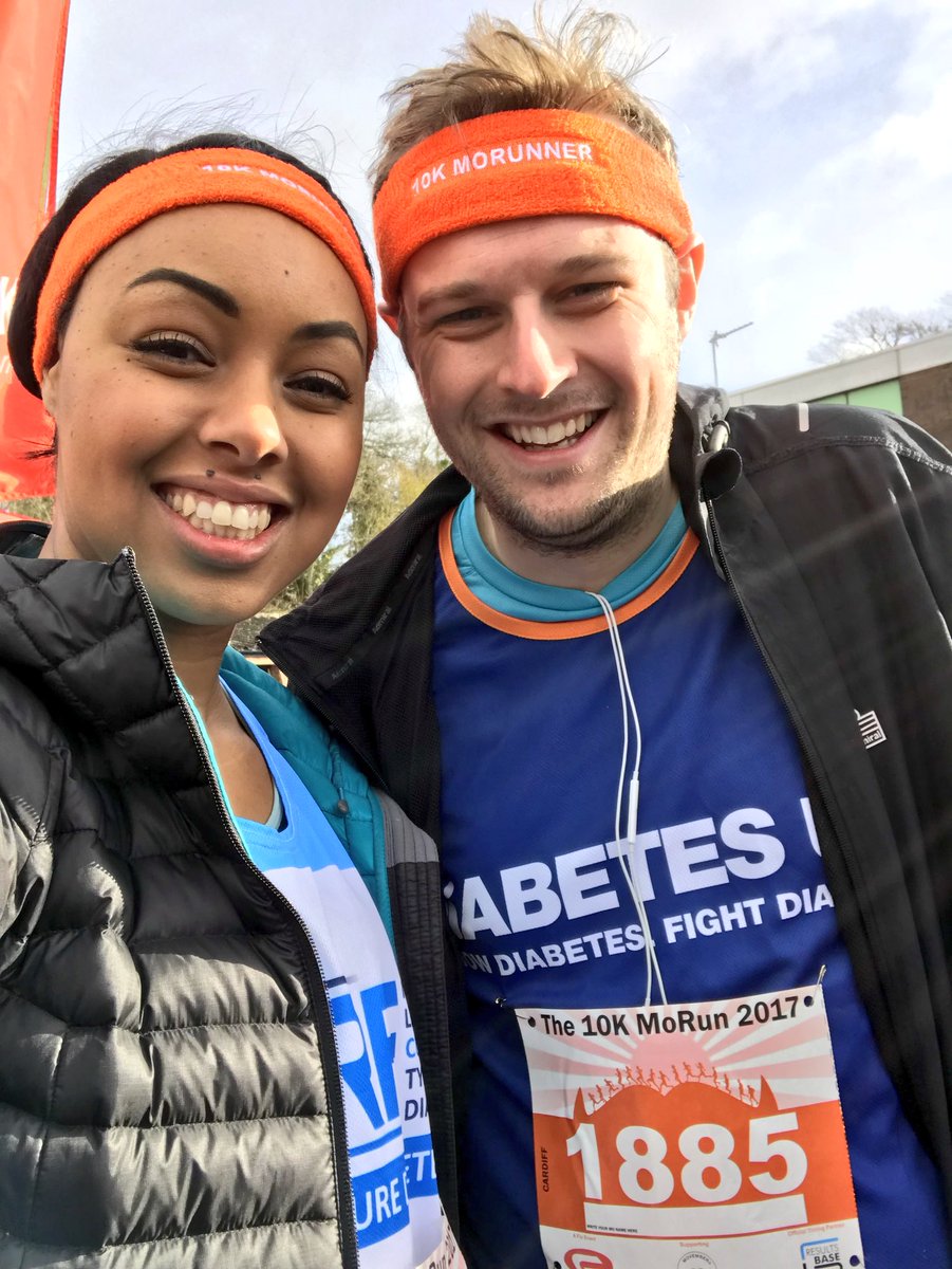 Melstephenson01's tweet photo. We did it!! It was such a brilliant experience! Thanks so much to each and every person that sent a good luck message and gave their support in the run up to the race, it really spurred me on 🏆 #cardiffmorun https://t.co/4tga26C5M6
