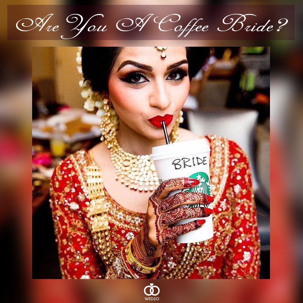 wedzoIN's tweet photo. Can you function without coffee?
#wedzo #indianwedding #wedding #coffeebride #bride #Starbucks https://t.co/mzF4oVFbu3