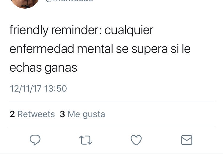 eliasmgf's tweet photo. No solo las mentales. ¡También las físicas! Si tienes diabetes, por ejemplo, o sida, o peste bubónica, le echas muchas ganas y te curas. https://t.co/hvGCl3HC8o