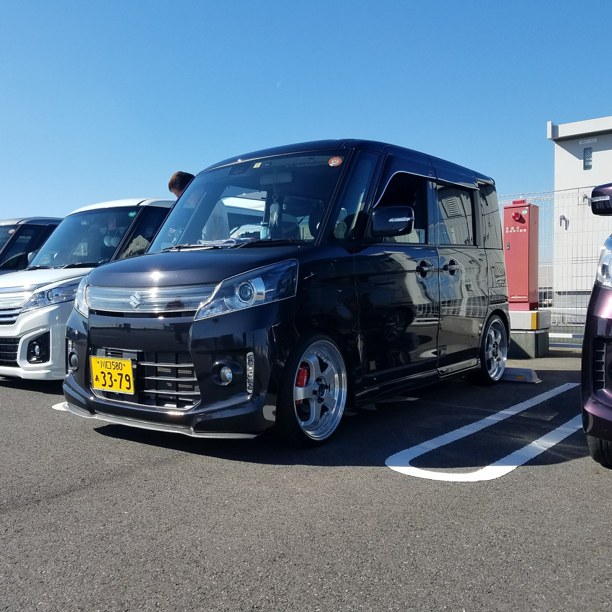 まさや Belial 固定変更 スペーシアカスタム Mk32s Xslimited乗り こんな車でもコラボしてくれる人rt Suzuki スペーシアカスタム みんから 車高短 見かけたら構ってやって下さい ㅅ フォローもお願いします 艸 T Co
