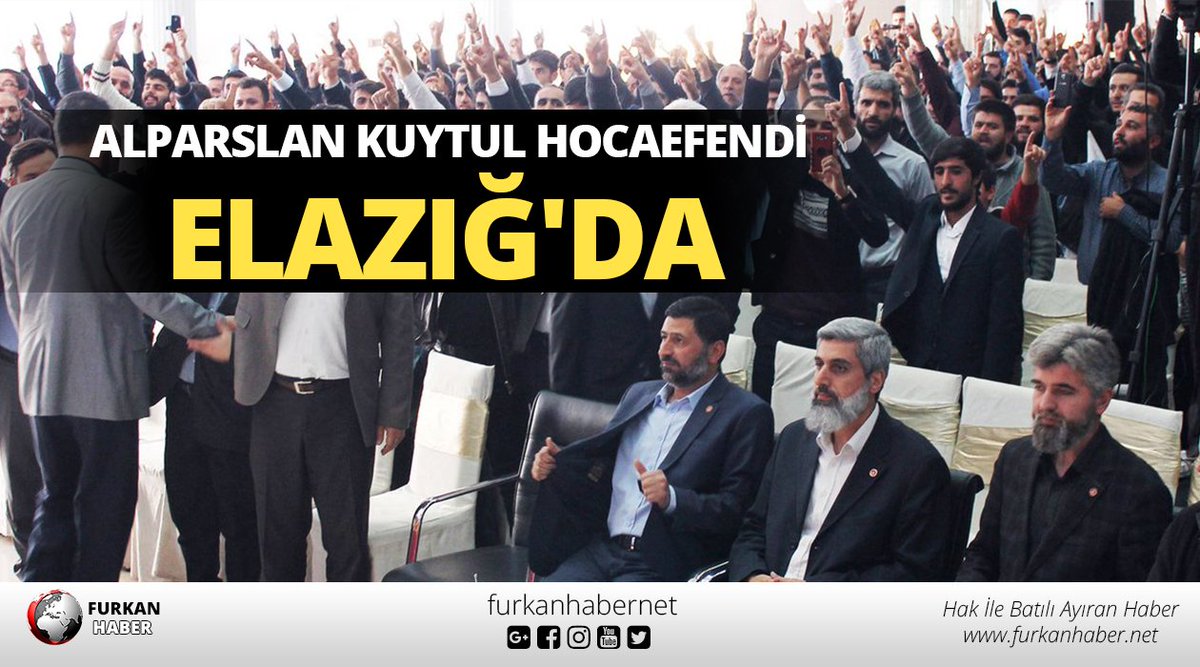 furkanhabernet's tweet photo. Alparslan Kuytul Hocaefendi Elazığ'da
#ElazığKonferansıCanlıYayın
https://t.co/G9I7wvUkXe https://t.co/LiglgQqGWC