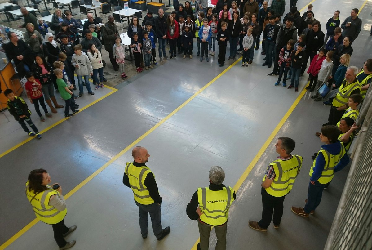 SharpFutures's tweet photo. The @McrCoderDojo team & volunteers introduce #McrCoderDojo 42; the #DigiManchester special taking place @sharpproject today π π» π€ https://t.co/AQOTcCkxAY