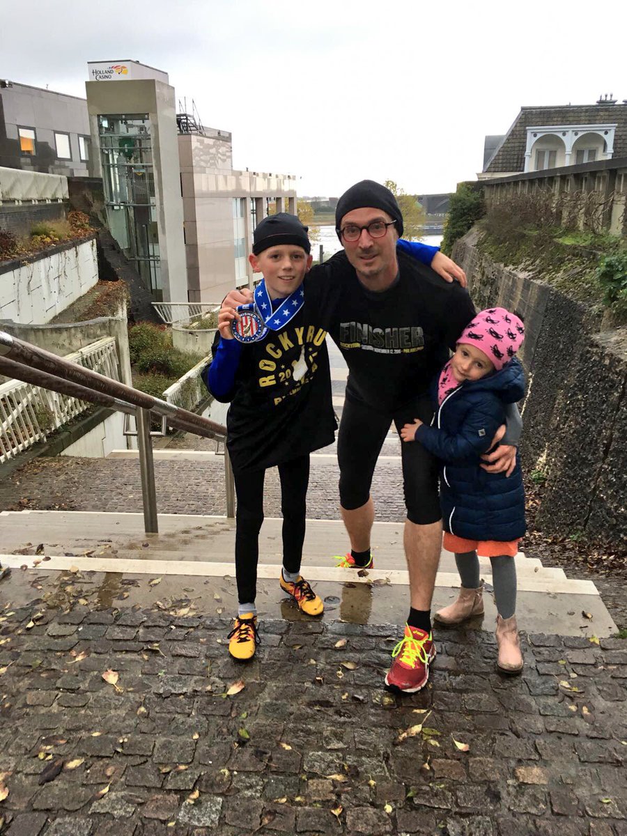 #VirtualRockyRun 2017 in Nijmegen, Holland, Rockysteps included 🥊