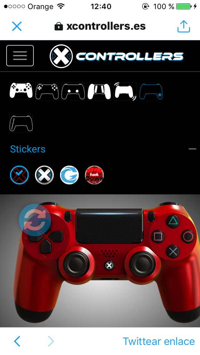 FansALPHA97's tweet photo. Diseño basico, para que más jajaja @Thetoretegg #XCONTROLLERSTORETE https://t.co/f7aSIxqIS7