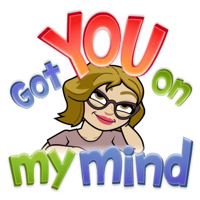 Disneygrrrrl's tweet photo. Trying to figure out the Bitmoji.. #technochallenged #hipgramma https://t.co/zupK2OWS18