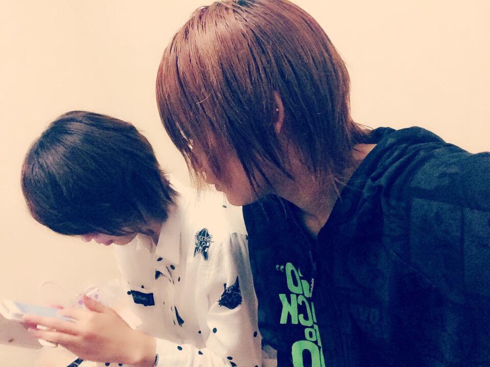 Haruki__1126_'s tweet photo. ずっとゲームしてたら実楽伊がいじけちゃいました(( https://t.co/ctob0vBp00