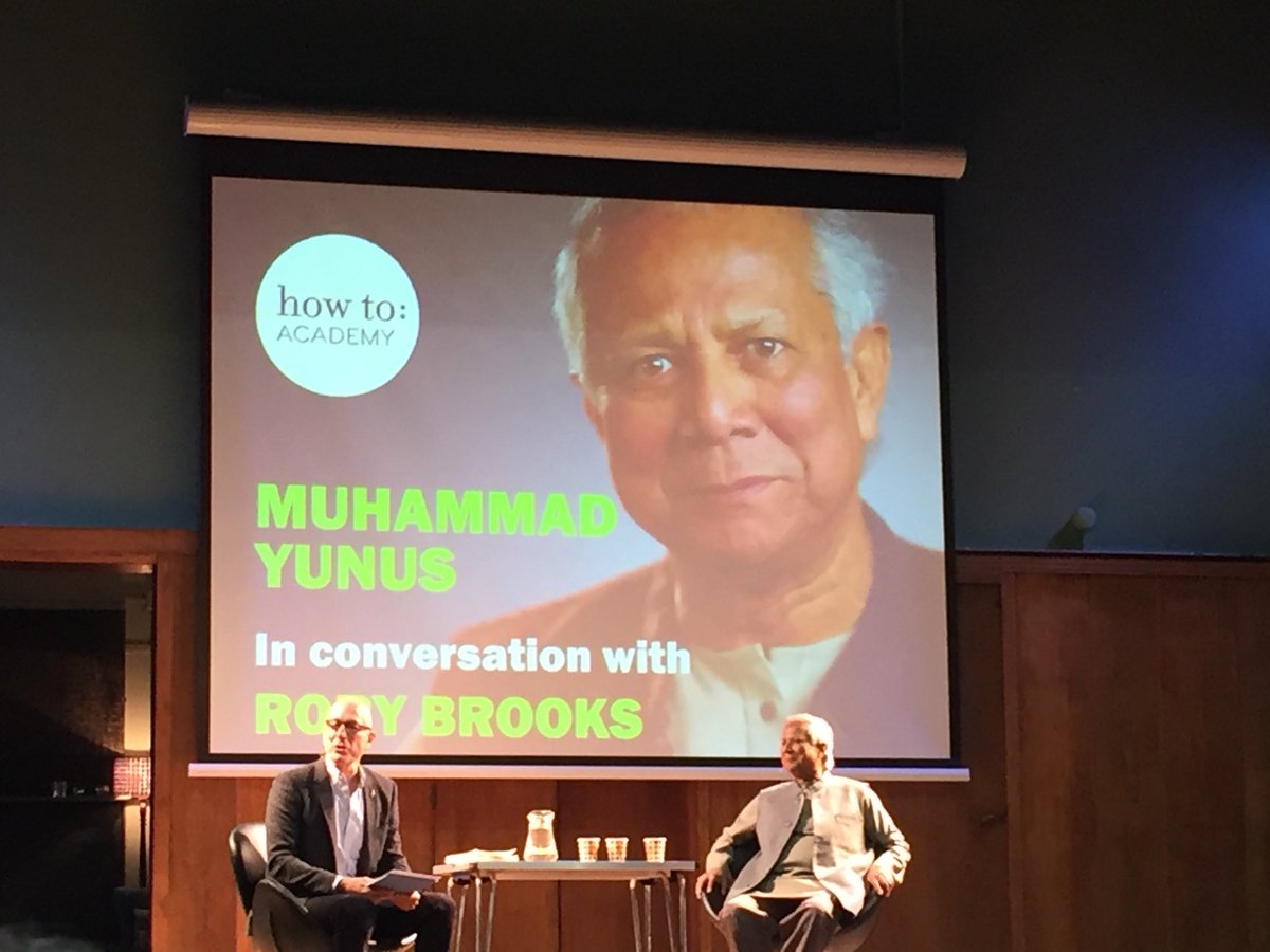 tomlatchford's tweet photo. Listening to #MuhammadYunus there are harmful and helpful technologies. I am worried about driverless trucks and AI. We need to make sure we’re not lining up people for a welfare state which would be a disgusting future @Yunus_Centre https://t.co/pEbzkaSys0