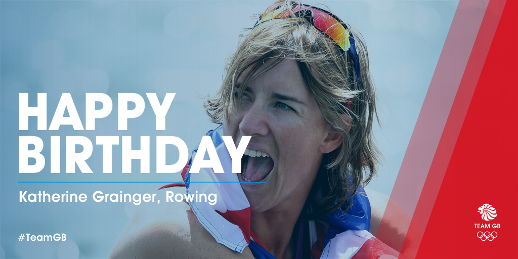 Happy birthday to our most decorated female Olympian, Katherine Grainger! 