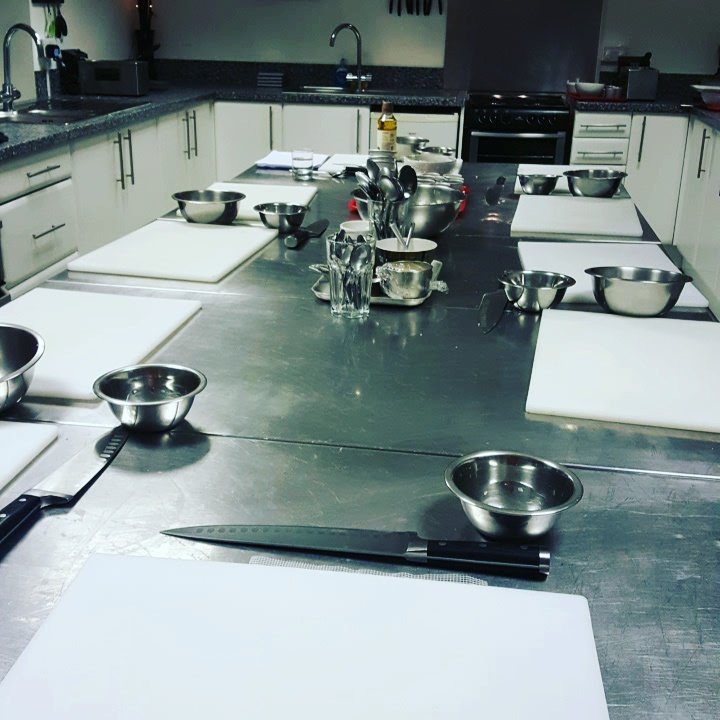 The calm before the storm (or at least...before all the sticky fingers) @inspiredgourmet first Korean cookery class #miltonkeynes