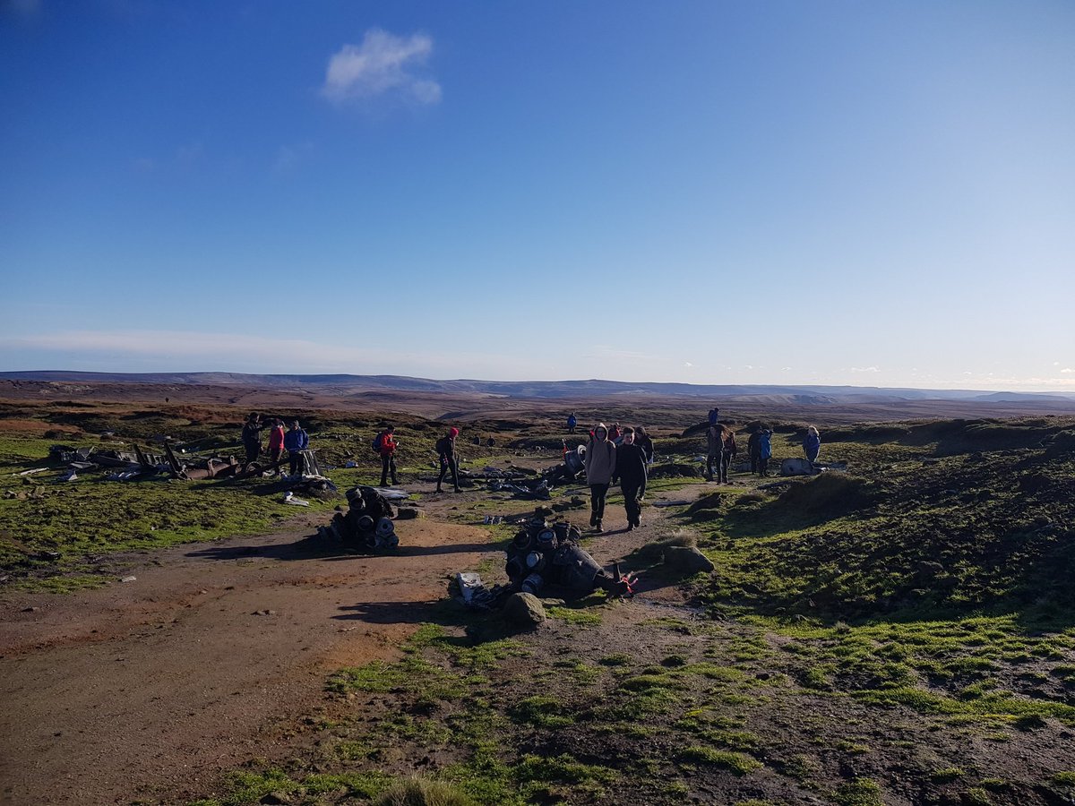 Jack_Lockley_'s tweet photo. Ready for the memorial service on #bleaklow hosted by the mountain rescue! #WeWillRememberThem https://t.co/TICrYQ3dO5