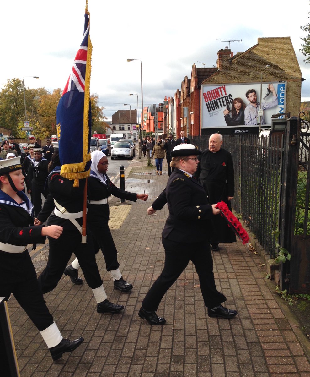 summerstown182's tweet photo. Another great job by #Tooting & #Balham #SeaScouts at St Mary's Church for Reverend Roger Ryan's final #RemembranceSunday service #REM182 @SouthwarkCofE https://t.co/0AZr4JQayt