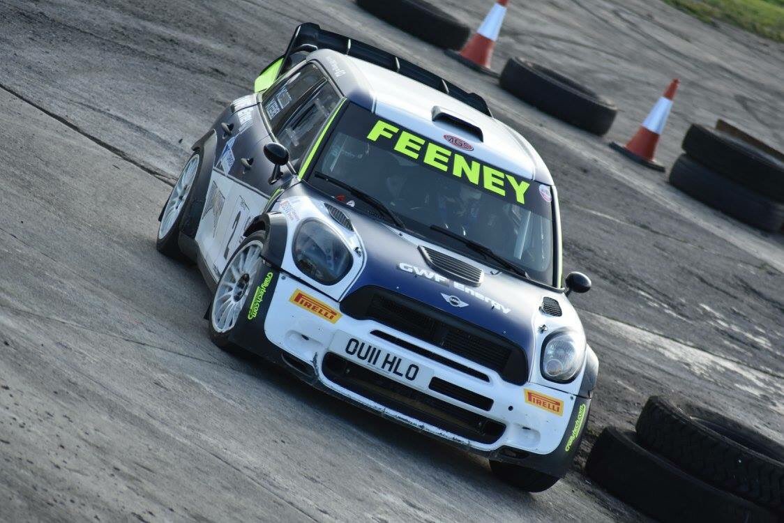 Happy with the win on the Crail Stages Rally yesterday in the Mini  Countryman WRC.