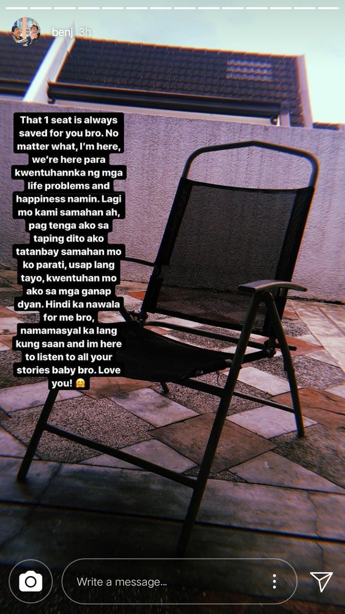mariyadianaVM's tweet photo. Grabe nakakaiyak ung mga IG stories ng Bff nya kung d ako nagkakamali si Kua Benj haaaissst. Ang sakit sakit sa pakiramdam lalo na nung kumakanta si kua benj. "Long live bro" #RestInPeaceFranco https://t.co/E371v2aQxZ