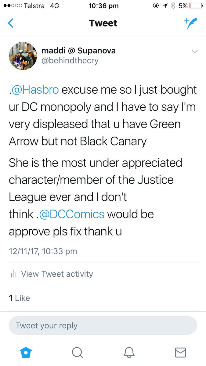 || when u try to start Twitter beef w/ hasbro and DC