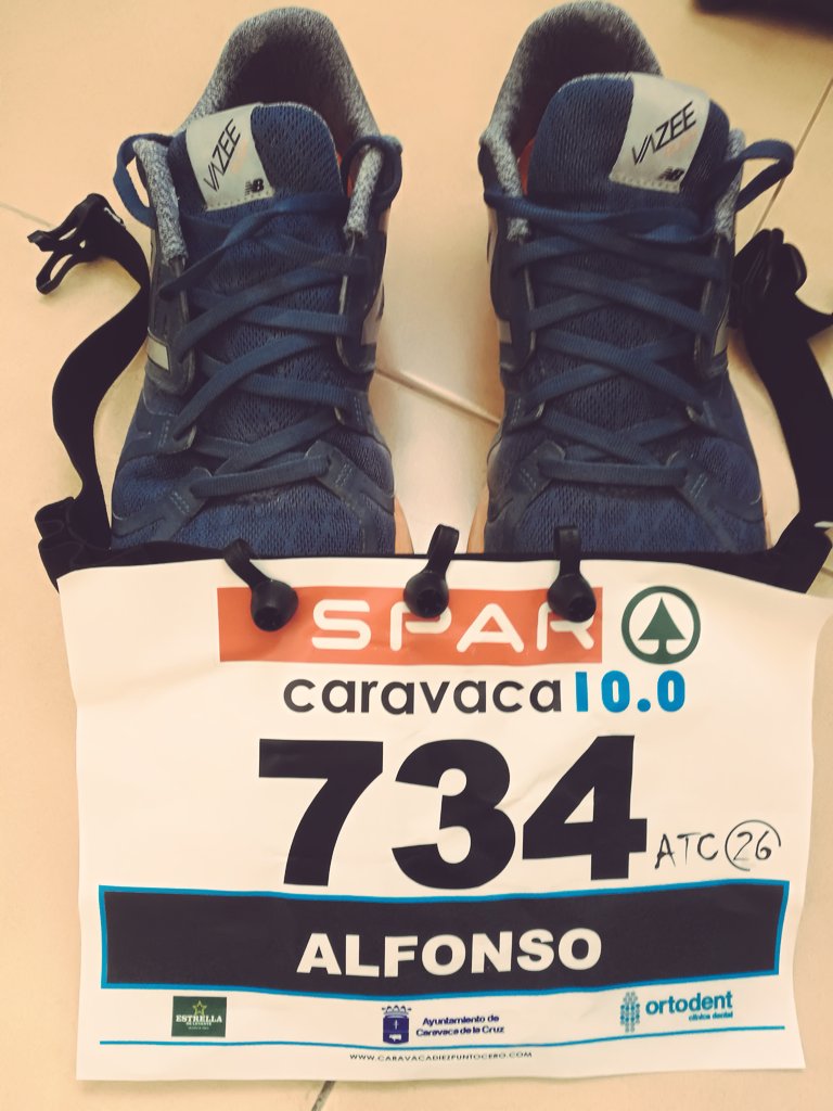 sc_alfonso's tweet photo. HOY!Hoy a tocado carrera de las mejores que he corrido en mucho tiempo @10Caravaca😉 Hoy tocaba apretar los dientes y comprobar el resultado de los entrenos y el resultado a salido bien 10k con ritmo 4'08"✌#Go💯 #ATC👪 @_r4fun_ https://t.co/TtChp5OZiD