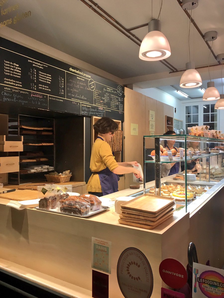 KathrynAndersen's tweet photo. Gluten free haven @chambelland #paris https://t.co/E1yXpGngXt