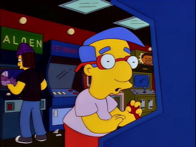rtsimpsons's tweet photo. Stranger Things 2 (2017). https://t.co/3xr8AEQWYc