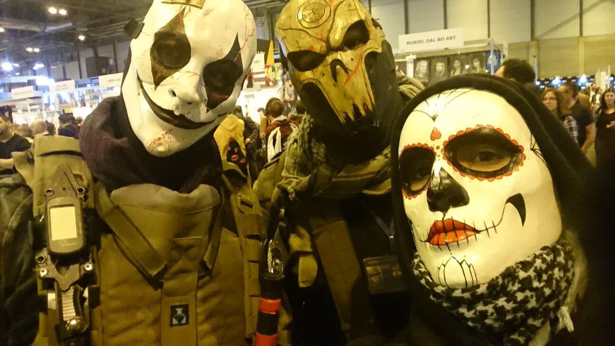 Sick_Monkeys_AS's tweet photo. Menudo sábado en #HeroesComicCon con #eventosLED !! #SMASrules #SMAS #LED #frikeando #ifema #comics #cosplay #yesoquenoibamosdisfrazados https://t.co/m4udgUibRI