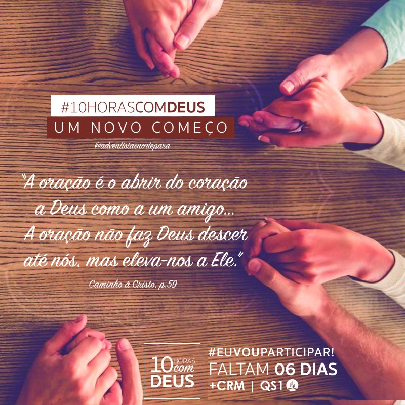 AdvNortePara's tweet photo. Ele é Pai, Irmão, amigo… Quem melhor do que Ele para conversar? Busque-O em oração nesse início de semana e dedique-a ao Senhor. #10horasComDeus #UmNovoComeço #Faltam06dias https://t.co/50gjqeS5KR