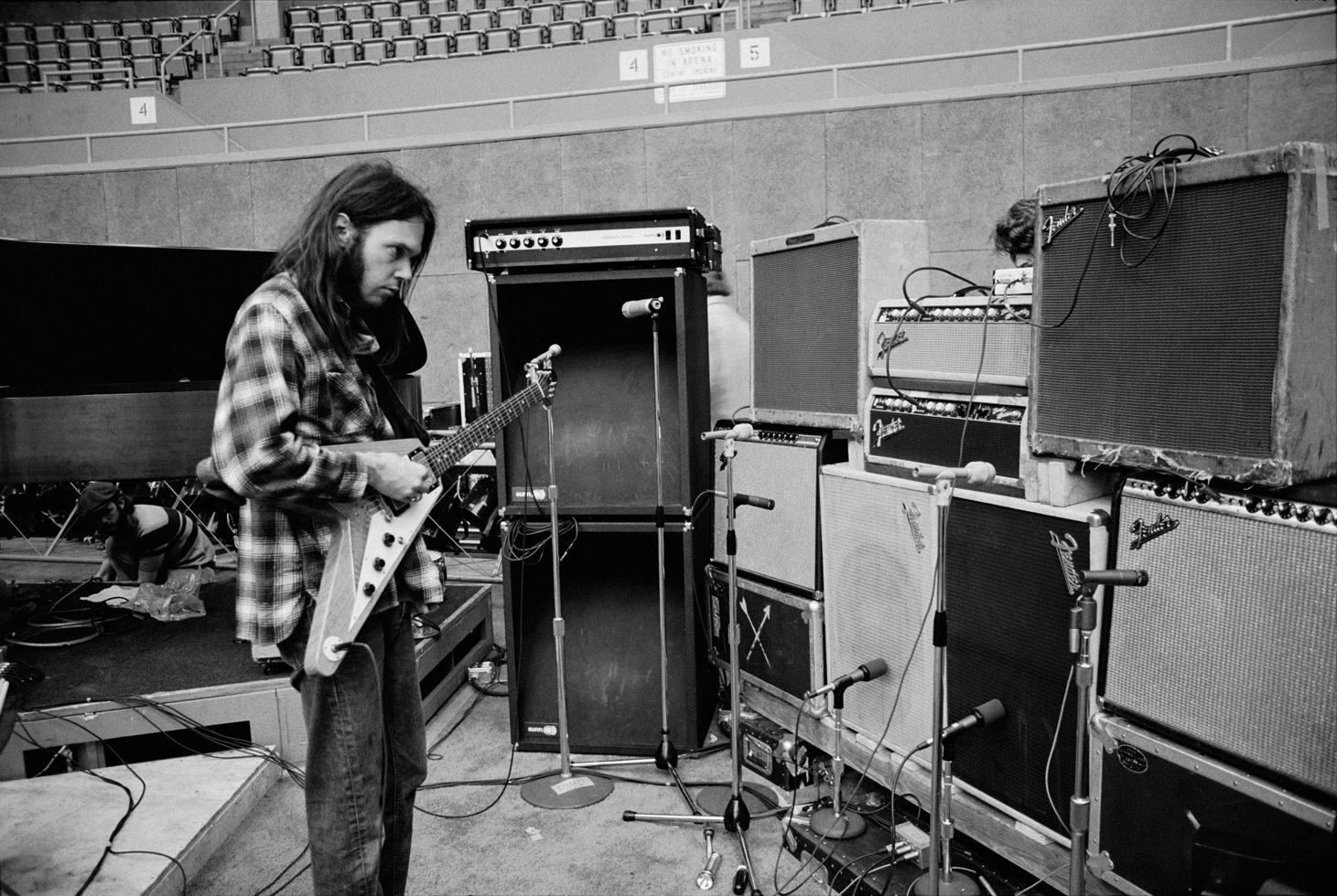 Happy Birthday Neil Young!  Born in Toronto on this day in 1945. Joel Bernstein, 1973 