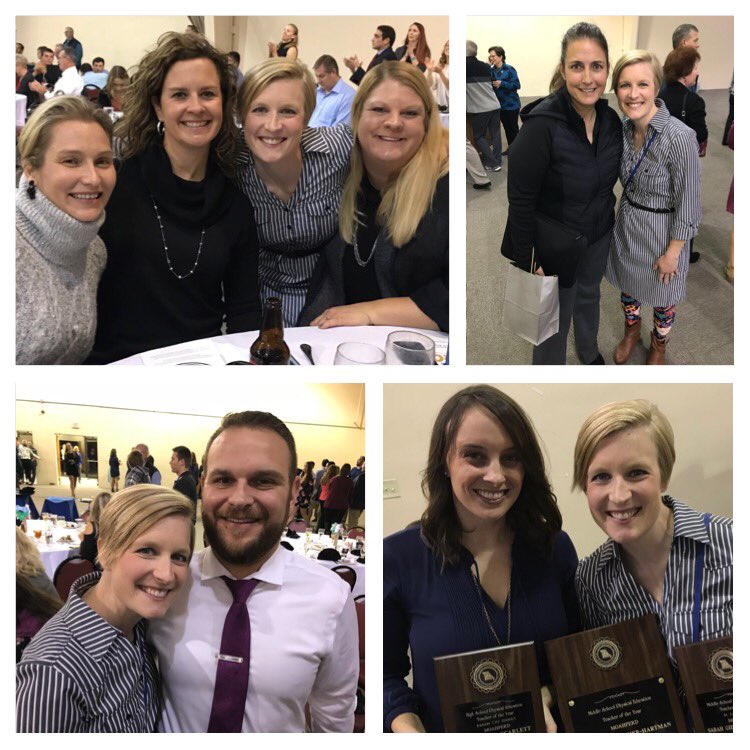 GHSaysRockChalk's tweet photo. What an awesome week at #MNSHAPE17 & #MOAHPERD17! It was so fun to present, visit friends in Minnesota, be surprised by @ClaytonSchools colleagues, and an honor to receive the TOY awards. I’m so excited for @SHAPEAmericaCD in January & @SHAPE_America #SHAPENashville in March! https://t.co/fTFFZmPbqy