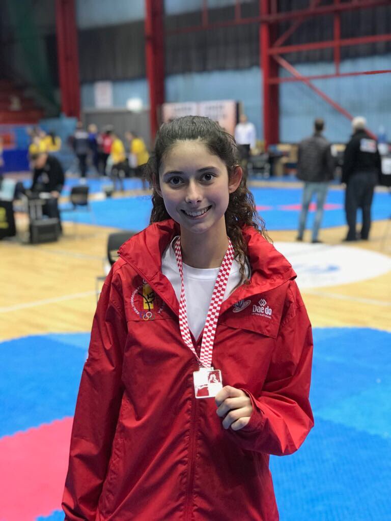 Oro en el Open de Croacia tras ganar 3 combates. Contenta con el trabajo realizado.🥇💪🏼 #KeepGoing #TeamESP <a href="/becaspodium/">Becas Podium</a>