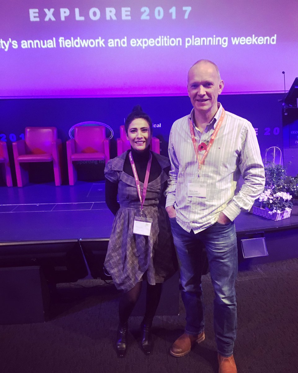 TasleemMulhall's tweet photo. With Stephen Jones expedition manager for ALE at RGS Arctic and Polar expedition workshop. #explorer2017 #RGS @AntarcticSteve https://t.co/Z3dyZ51eI3