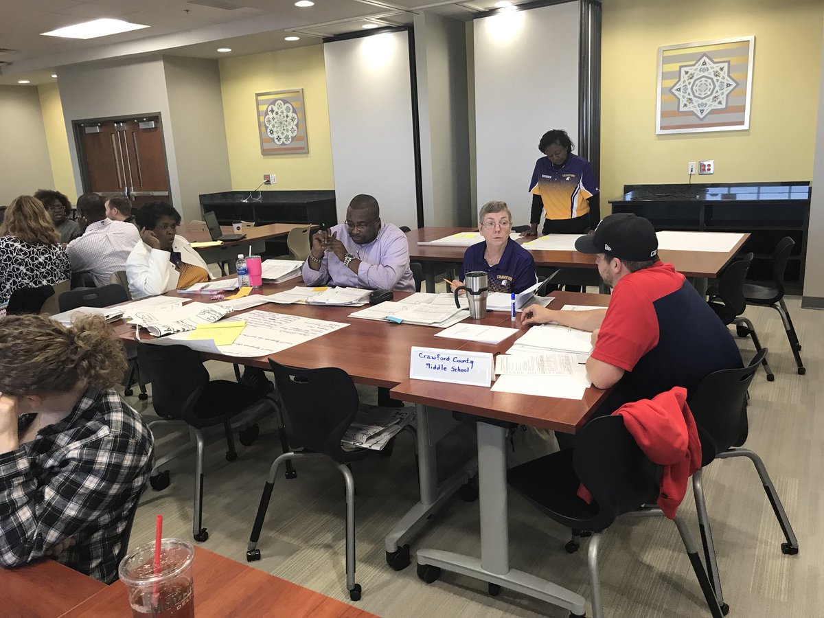 LaineeHudson's tweet photo. CCMS working on the foundation for PBIS. #cc1eagles #eaglessoar #CSUtechclass https://t.co/zTAzZevl2k