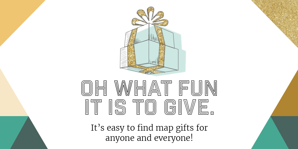 mapsalesdotcom's tweet photo. Maps make great #gifts! https://t.co/RyvPXBH3U9 For map nerds, kids, interior decorators - everyone! #giftideas https://t.co/q183oSmFcI