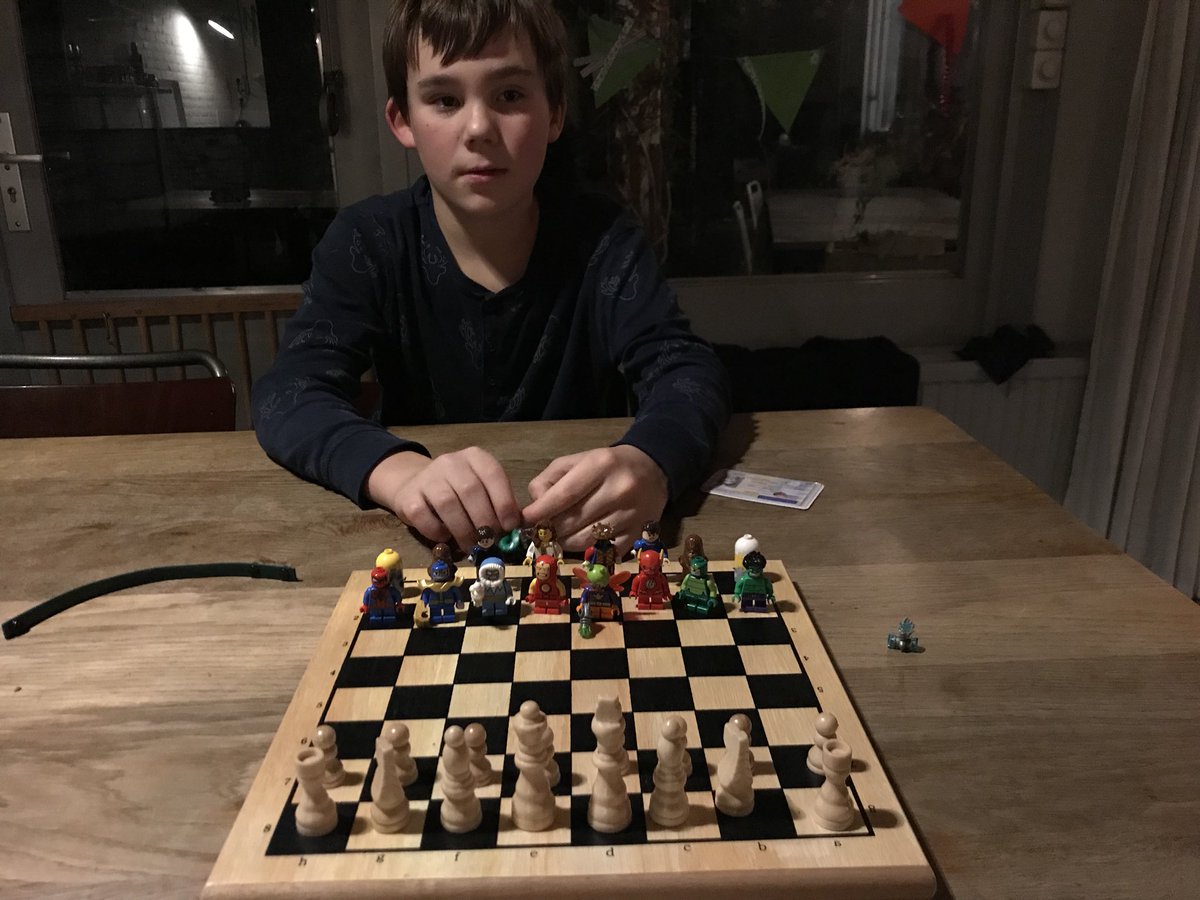 Platina chess  with our ons <a href="/LEGO_Group/">LEGO</a> army!