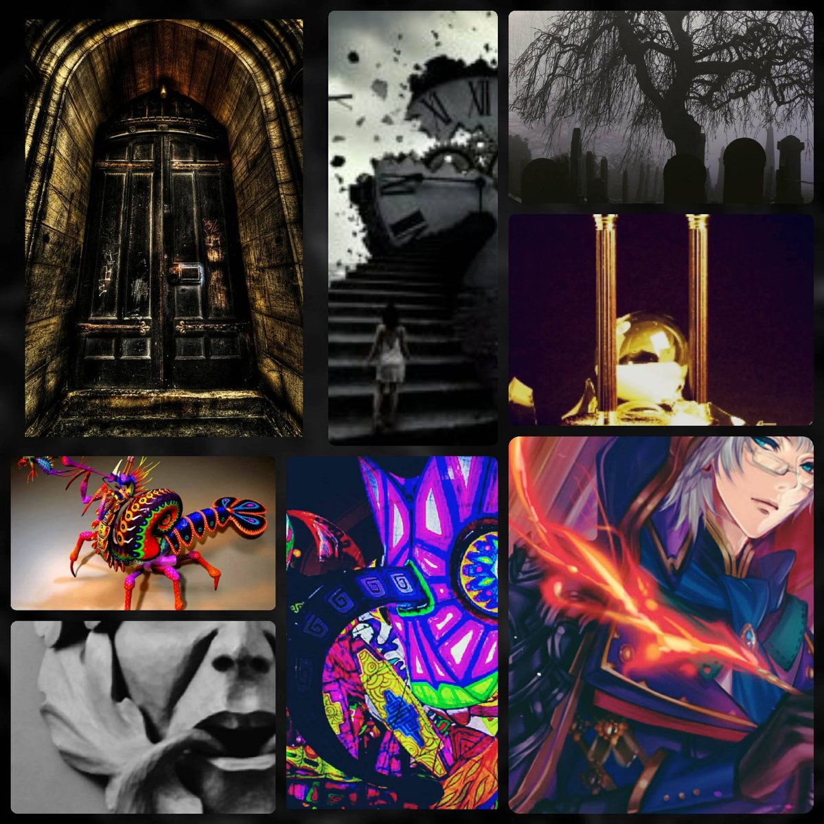 "Somos los hijos del vacío" | Yo nací segundo, y ella morirá en mis manos.

=Hijo del vacío, cambia formas.
=OC
=No nuevo en rol
=Extensión adaptable
=Abierto a tramas
=MD/Menciones/TL

RT, y quizás convenza a mi hermana de no dejarlos caer en mis tierras.