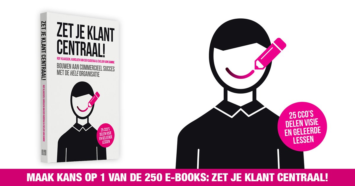 Maak kans op 1 van de 250 gratis e-books; Zet je klant centraal
hubs.ly/H092R_V0