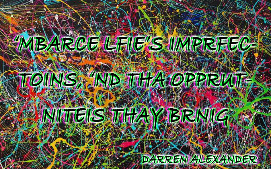 DarrenAposts's tweet photo. One to make you think! #40
Just because something doesn't go to plan, doesn't mean the outcome can't be as good, or even better.
#DAquotes https://t.co/2wHLtVh7Gg