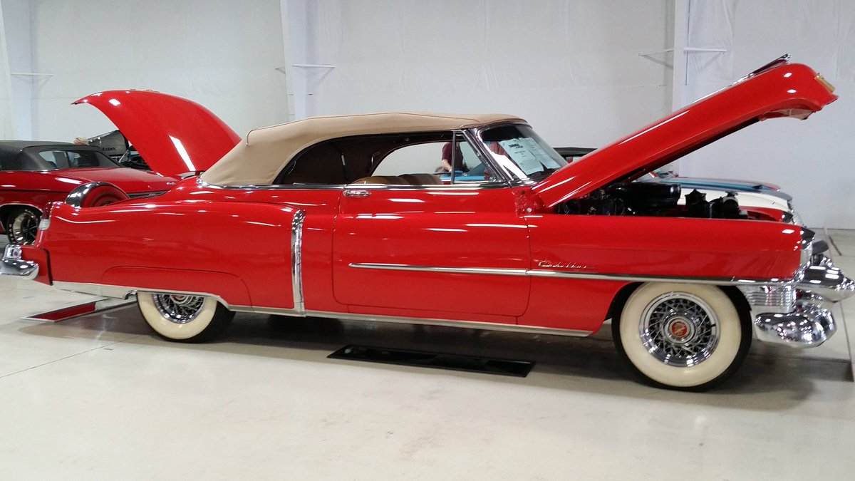 aKobayashiMaru's tweet image. A beautiful example of a 1953 Cadillac 62 Convertible at this past weekend's @CarlisleEvents #FallAutoFest 2017 @SunnFunFlyIn #Lakeland, #LoveFL