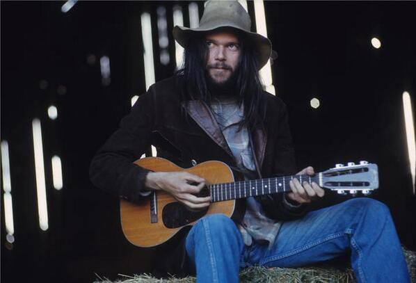Happy 72nd Birthday to Neil Young. 
Keep on rockin\ in the free world. 