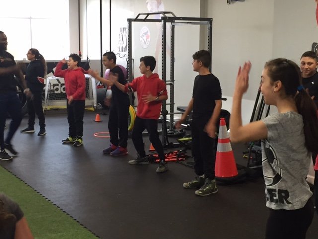 sra_ycdsb's tweet photo. Grade 6s and 7s partaking in the Youth Athletic Training Centre last week (cc: @YouthTrainingC) https://t.co/nV1FaxrHpZ
