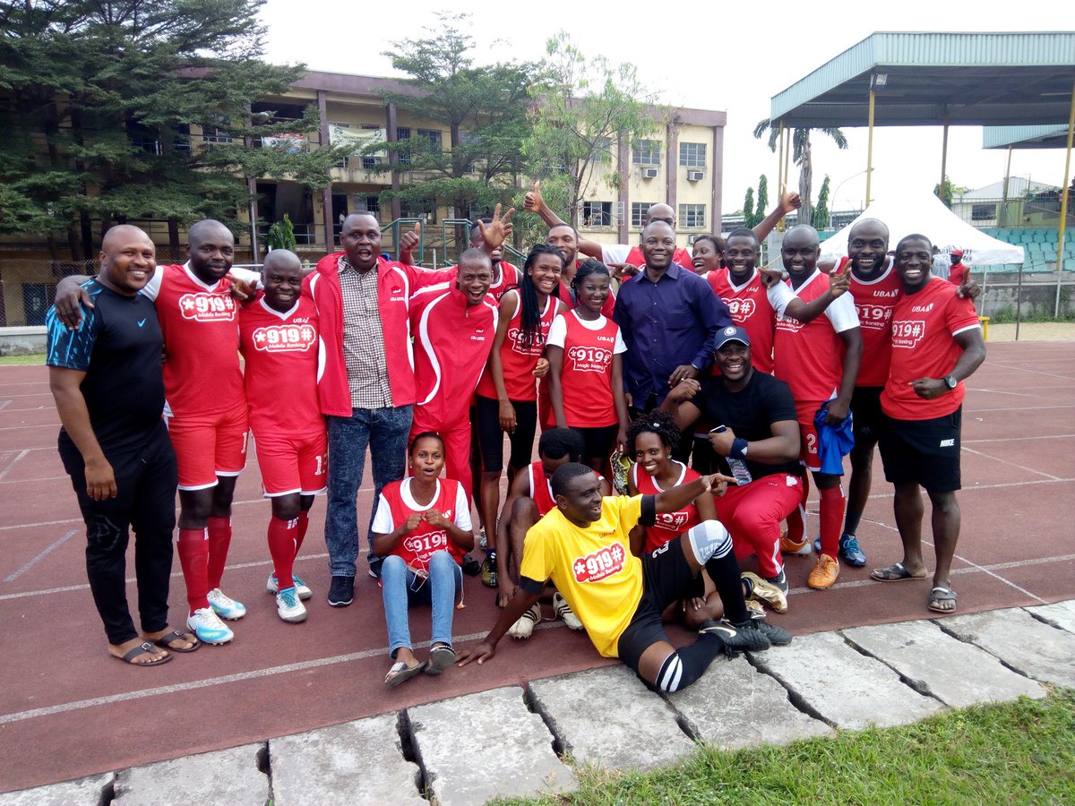 MediaVisionLtd's tweet photo. Cheers!!!! Team @UBAGroup after success at the 4X100m #2017NBG #MVL https://t.co/HJKxPOv6W2