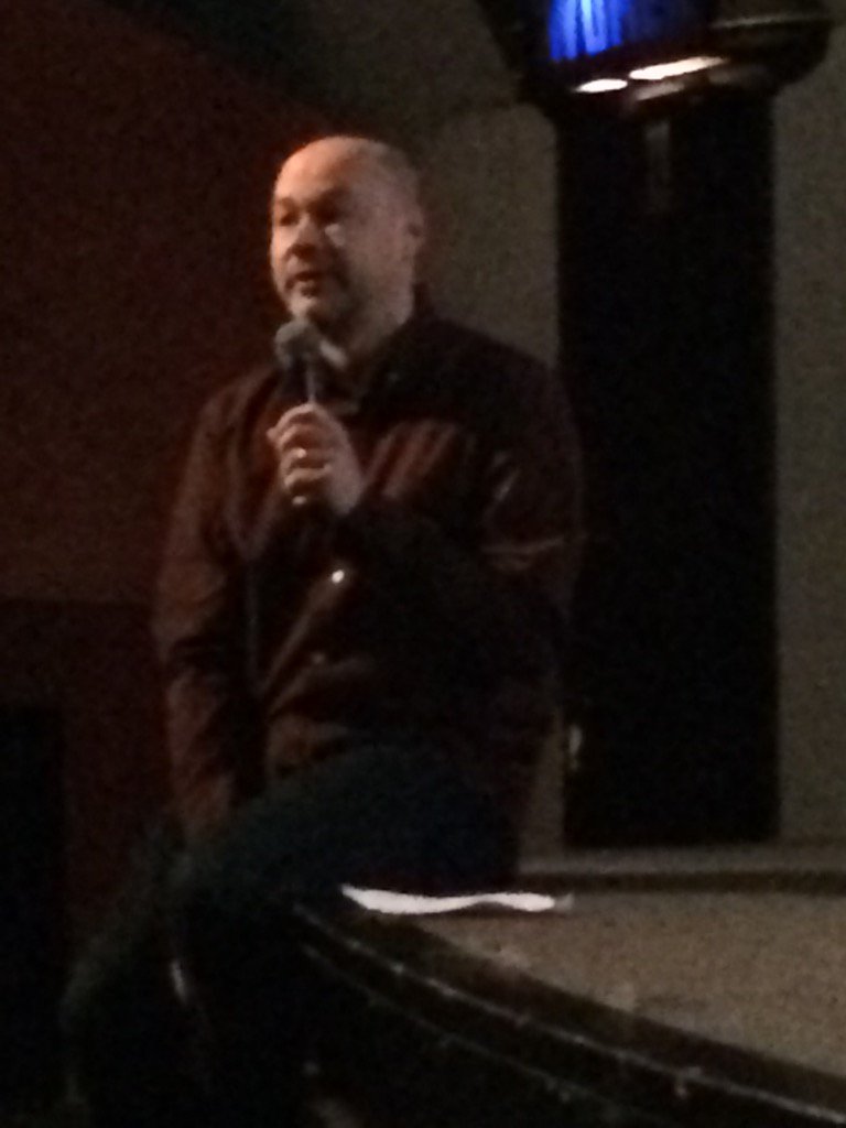 deeinsidefilm's tweet photo. #mikewayne introducing Strike @riocinema https://t.co/CKoWbxli68