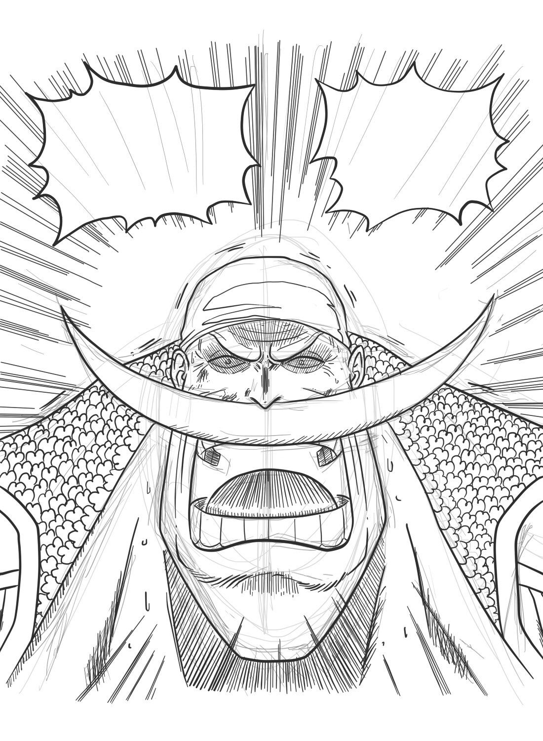 神速の鷹 在 Twitter 上 ワンピースイラスト 白ひげ 完成 ワンピース Onepiece Onepieceart 白ひげ 神速の鷹 T Co Zxv27voviz Twitter