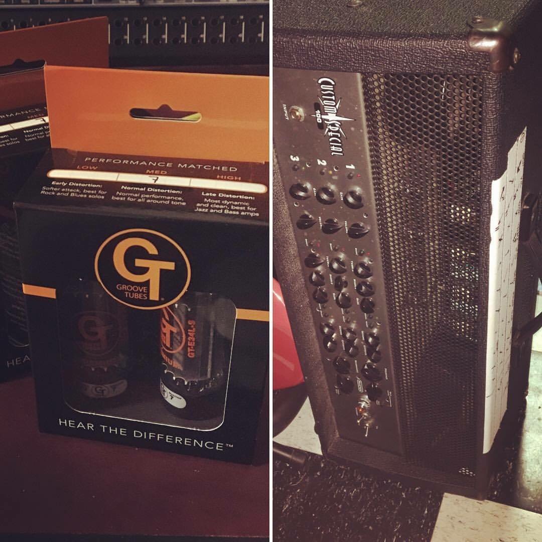 thedeadminutes's tweet photo. Time to get our groove back. @Groove_Tubes @TraynorAmps Giving love to our workhorses. #canadianproud #wearenotdead https://t.co/1UtRLZ2896