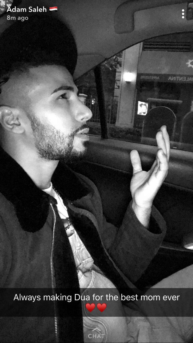 Adam Saleh Updates On Twitter Adam Via Snapchat