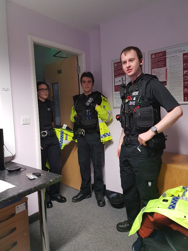 Thanks to the @NWPSpecials  who helped with traffic management at #Chirk #RememberanceDay Parade. #NWPolice