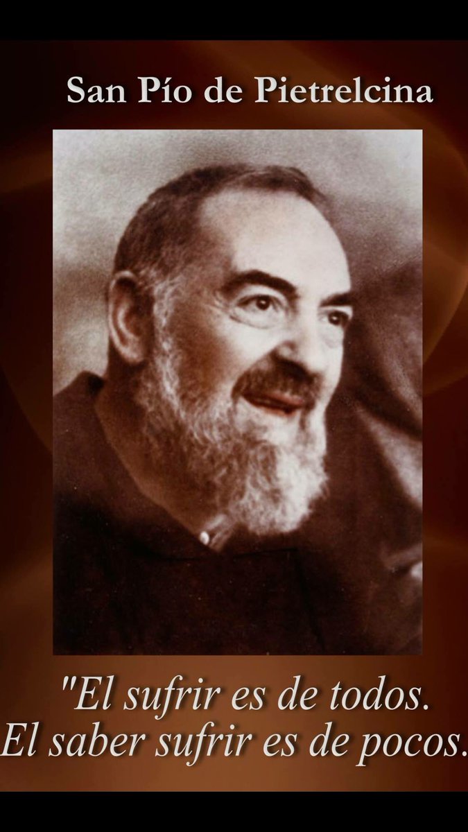 Siembra la alegría en el jardín de tu hermano y la verás florecer en el tuyo !   San Padre Pio de Pietrelcina