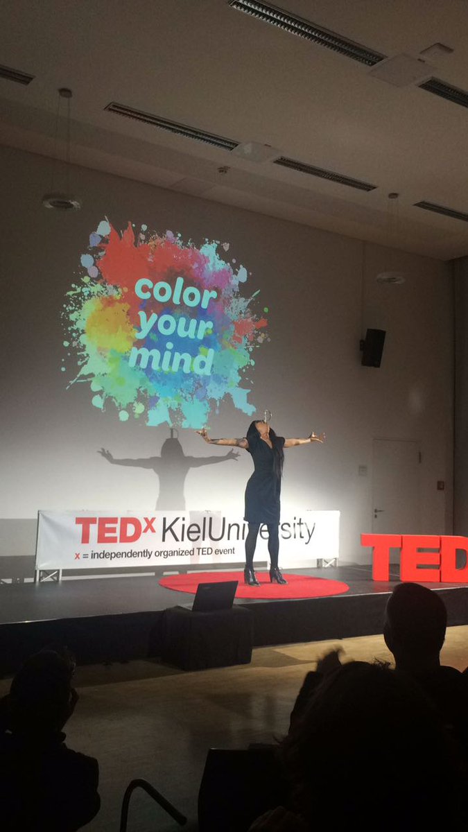 TEDxKielUni's tweet photo. More stage performance is on now with international reknown variety artist @missa_blue ! But there is much more to her than just her skills! Today, she shares her story all the way up to where she is now. Thanks you!
#coloryourmind
#tedxkieluni
#tedxkieluniversity https://t.co/5ssLA7Zsb9