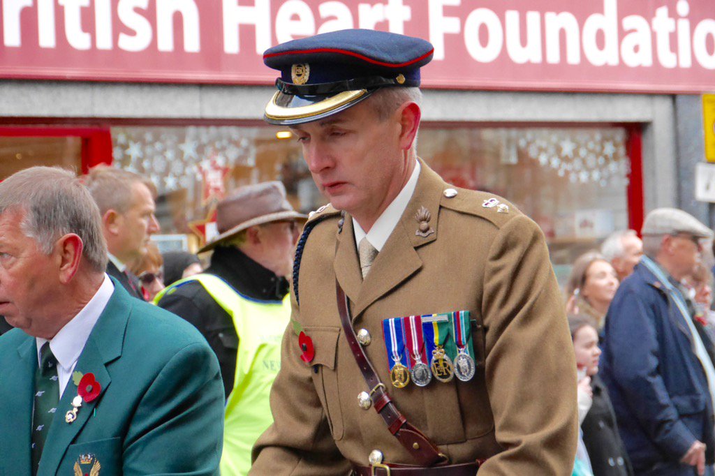 iwcond's tweet photo. Remembrance in #Newbury https://t.co/f5MO8uxy05