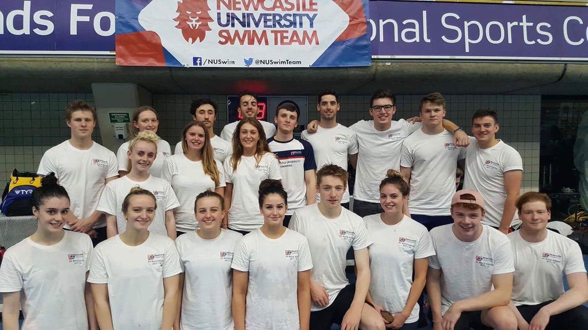 Well done to our amazing team this weekend! Some fab swims and great atmosphere! All in all a great performance #NUSwim #BUCS17