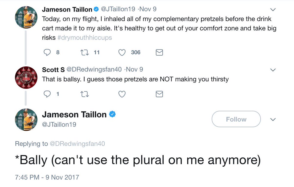 BRWalkoff's tweet image. .@JTaillon19’s got jokes 🙃